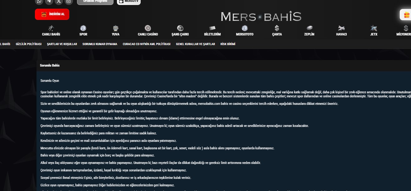 Mersobahis İnstagram